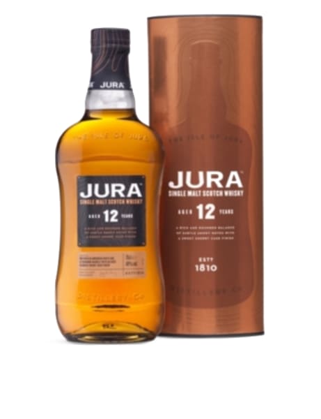 Jura 12-Year-Old Single Malt-Scotch Whisky 700ml bottle - Scotch Whisky whisky