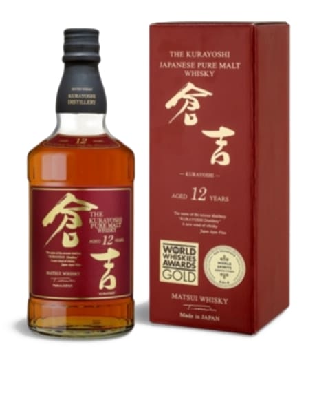 Matsui The Kurayoshi 12-Year-Old Pure-Malt Japanese Whisky 700ml bottle - Japanese Whisky whisky