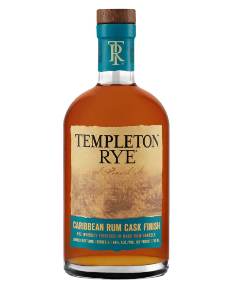 Templeton Rye Caribbean Rum Cask 700ml bottle - American Whiskey whisky