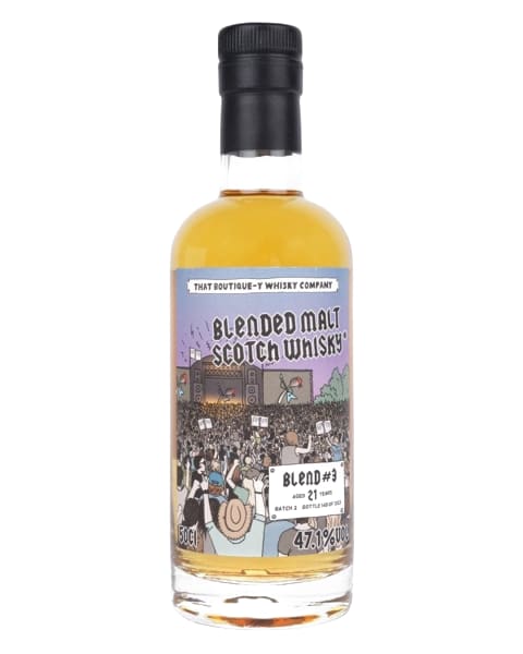 Blended Malt #3 21 Year Old (That Boutique-y Whisky Company) 500ml bottle - Scotch Whisky whisky