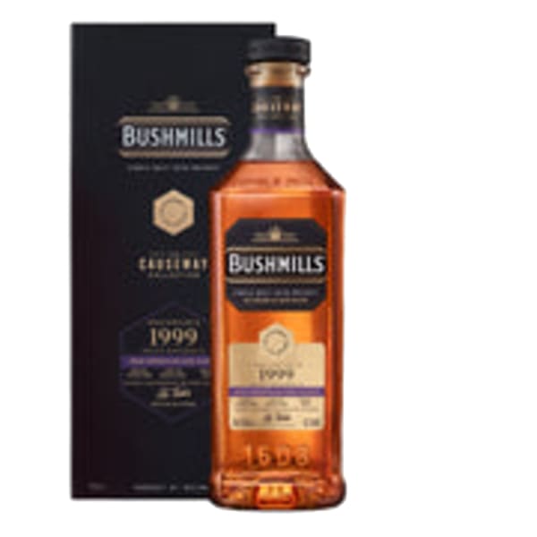 Bushmills Causeway Collection 1999 American Oak Whiskey 700ml bottle - Irish Whiskey whisky