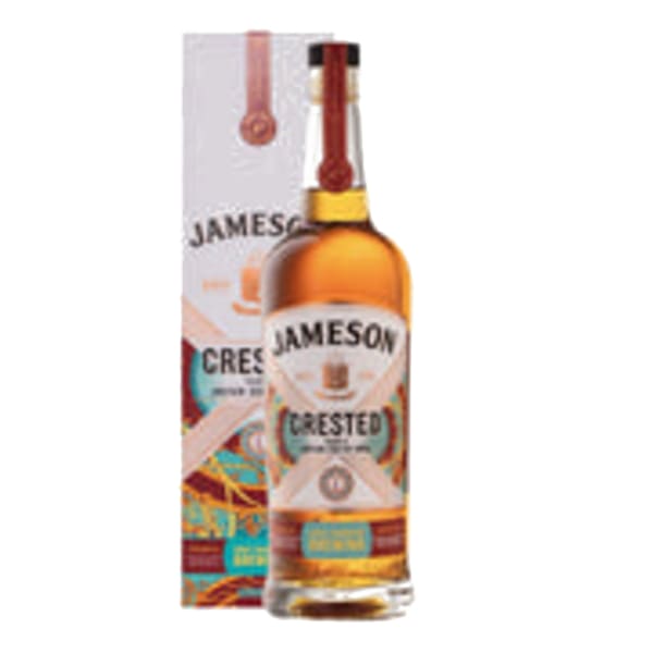 Jameson Crested 8 Degrees Barleywine Whiskey 700ml bottle - Irish Whiskey whisky