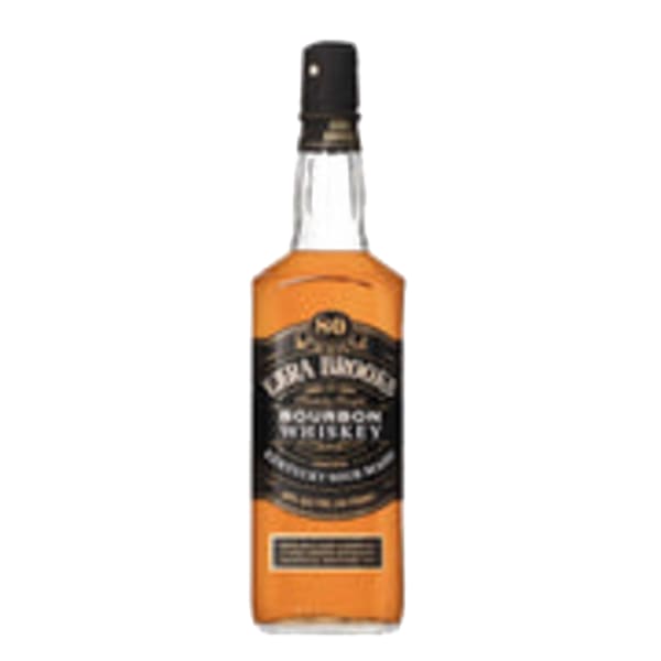 Ezra Brooks Black Bourbon 700ml bottle - American Whiskey whisky