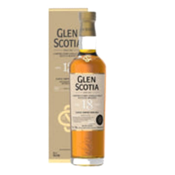 Glen Scotia 18 Years Whisky 700ml bottle - Scotch Whisky whisky