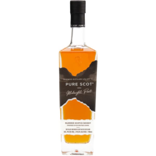 Pure Scot Midnight Peat Blended Whisky 700ml bottle - Scotch Whisky whisky
