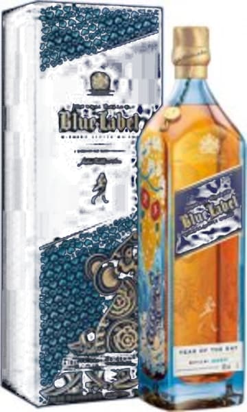Johnnie Walker Blue Label - Year of the Rat Limited Edition 700ml bottle - Scotch Whisky whisky