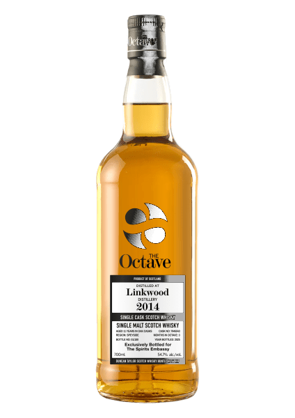 Octave Linkwood 2014, 11 Year Old 700ml bottle - Scotch Whisky whisky