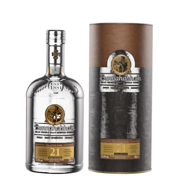 Bunnahabhain 21 Year Old Cask Strength 700ml bottle - Scotch Whisky whisky
