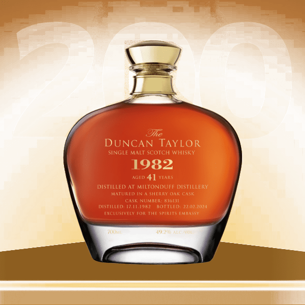 miltonduff 41 years old 700ml bottle - Scotch Whisky whisky