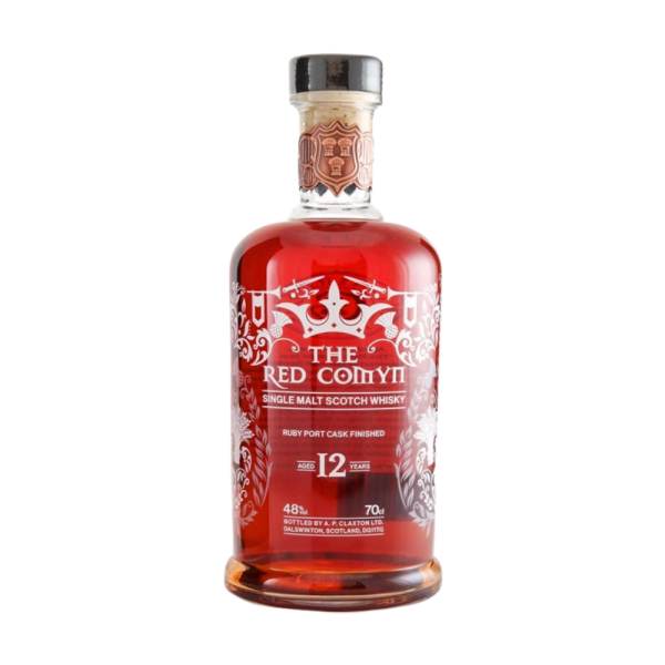 Red Comyn 12 Year Old Ruby Port Claxtons 700ml bottle - Scotch Whisky whisky