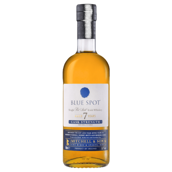 Blue Spot 7 Year Old Cask Strength 700ml bottle - Irish Whiskey whisky