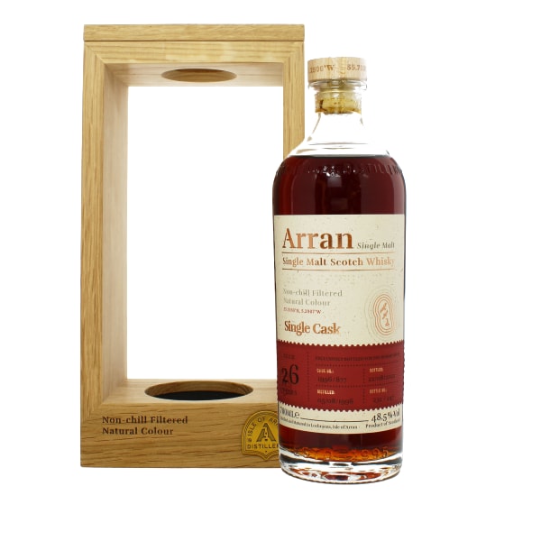 Arran 1996 26 Year Old Single Cask 700ml bottle - Scotch Whisky whisky