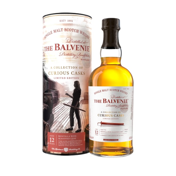 Balvenie 12 Year Old Curious Casks Montilla Cask 700ml bottle - Scotch Whisky whisky