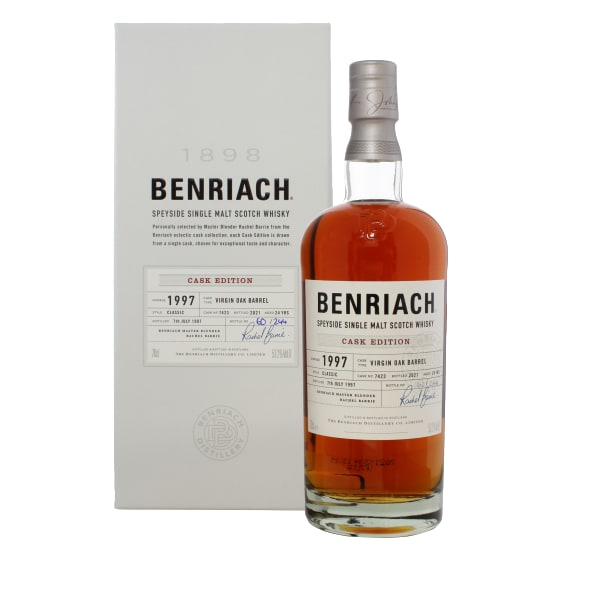 Benriach 24 Year Old 1997 (Cask 7423) Batch 18 700ml bottle - Scotch Whisky whisky