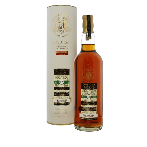 Miltonduff 2009 13 Year Old - (Duncan Taylor) 700ml bottle - Scotch Whisky whisky
