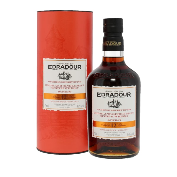 Edradour 12 Year Old Cask Strength Batch 7 700ml bottle - Scotch Whisky whisky