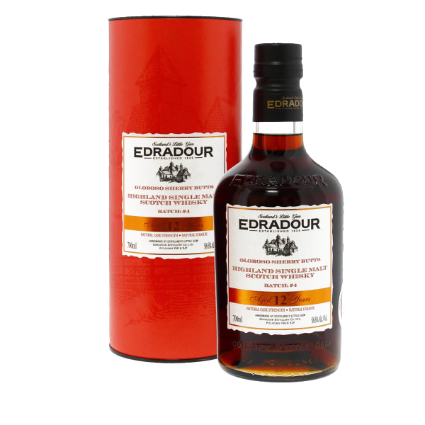 Edradour 12 Year Old Sherry Cask Strength Batch 4 700ml bottle - Scotch Whisky whisky