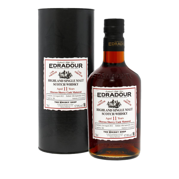 Edradour 2013 11 Year Old Cask Strength #366 TWS Exclusive 700ml bottle - Scotch Whisky whisky