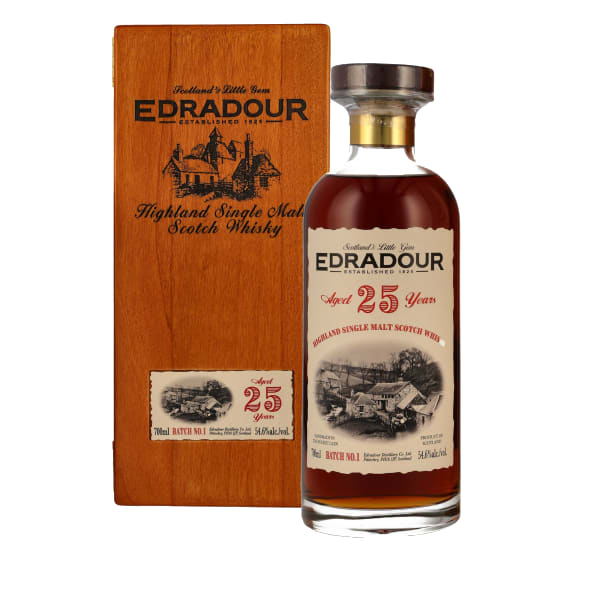 Edradour 25 Year Old 700ml bottle - Scotch Whisky whisky