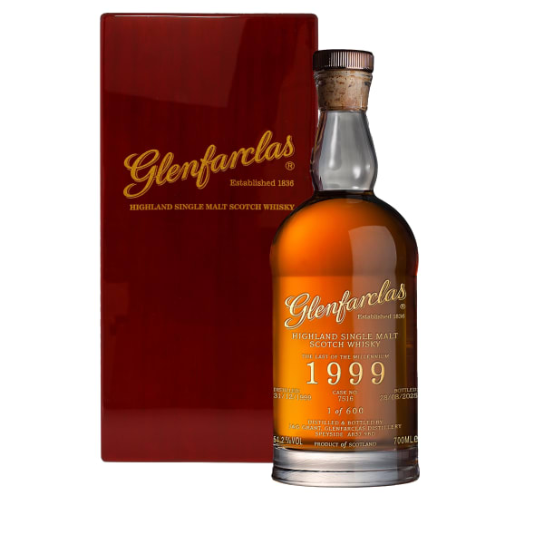 Glenfarclas 1999 25 Year Old Millennium #7516 700ml bottle - Scotch Whisky whisky