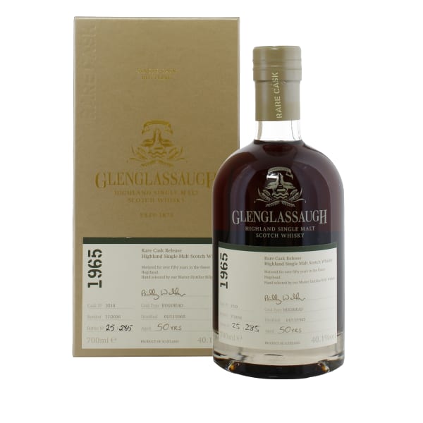 Glenglassaugh 1965 50 Year Old #3510 700ml bottle - Scotch Whisky whisky