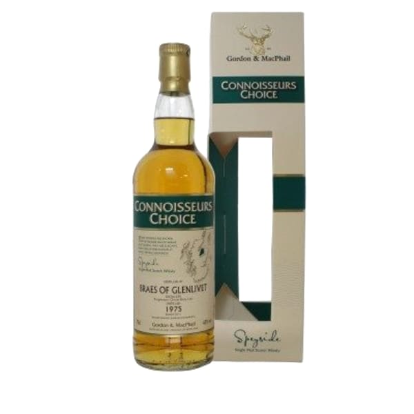 Braes Of Glenlivet 1975 - Connoisseurs Choice (Gordon and MacPhail) 700ml bottle - Scotch Whisky whisky