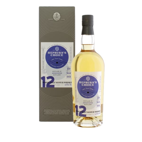 Hepburn's Choice Ardmore 2010 12 Year Old 700ml bottle - Scotch Whisky whisky