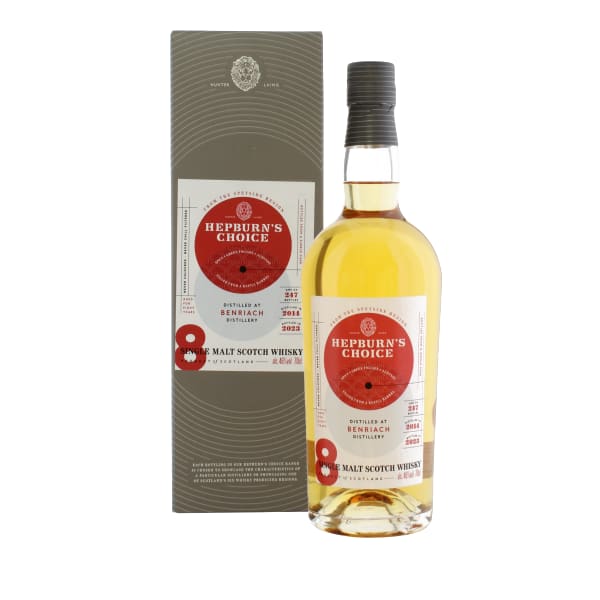 Hepburn's Choice BenRiach 2014 8 Year Old 700ml bottle - Scotch Whisky whisky