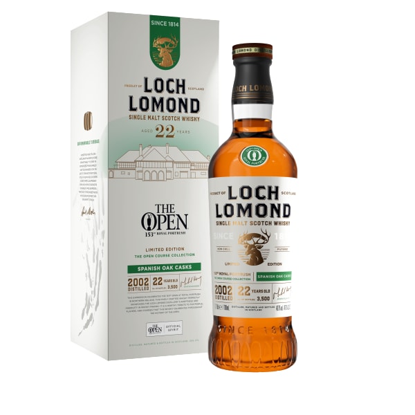 Loch Lomond 22 Year Old The Open Course Collection 2025 Release 700ml bottle - Scotch Whisky whisky