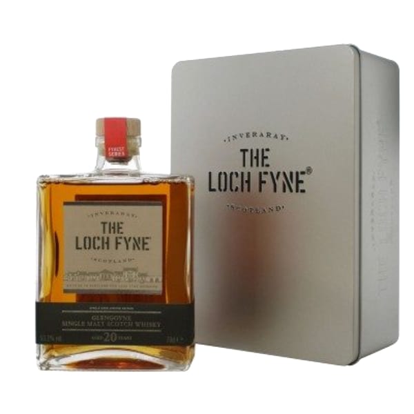 Glengoyne 20 Year Old - The Loch Fyne Fynest 700ml bottle - Scotch Whisky whisky