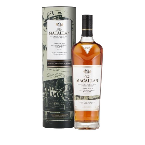 Macallan James Bond 60th Anniversary Decade 2 700ml bottle - Scotch Whisky whisky