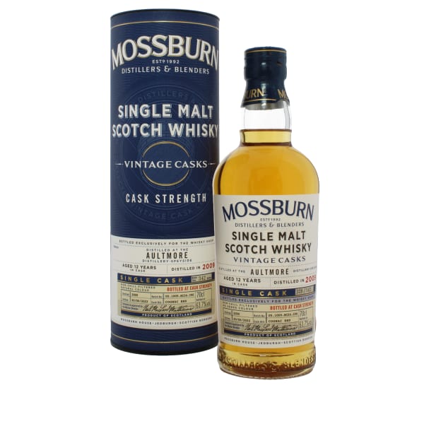 Mossburn Aultmore 2009 12 Year Old 700ml bottle - Scotch Whisky whisky