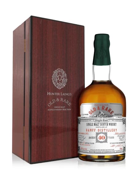 Banff 40 Year Old Platinum Old and Rare 700ml bottle - Scotch Whisky whisky