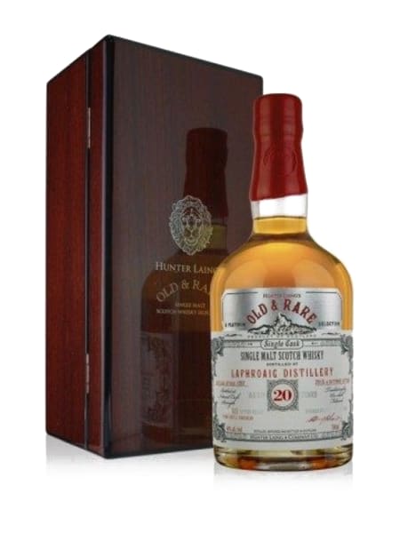 Laphroaig 20 Year Old Platinum - Old & Rare (Hunter Laing) 700ml bottle - Scotch Whisky whisky