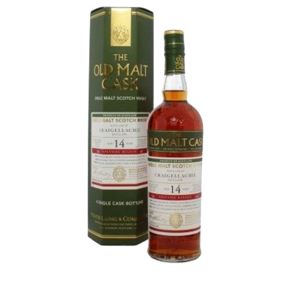 Craigellachie 2008 14 Year Old - Old Malt Cask (Hunter Laing) 700ml bottle - Scotch Whisky whisky