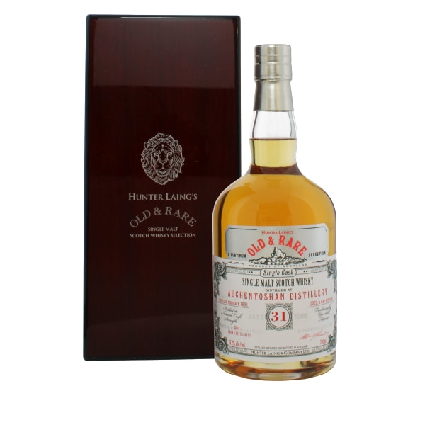 Auchentoshan 1991 31 Year Old - Old & Rare Platinum (Hunter Laing) 700ml bottle - Scotch Whisky whisky
