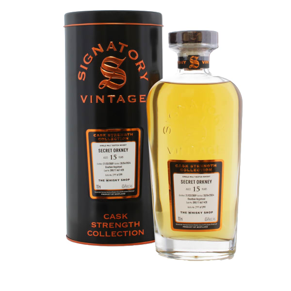 Signatory Vintage Secret Orkney 2009 15 Year Old #28 TWS Exclusive 700ml bottle - Scotch Whisky whisky