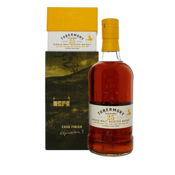 Tobermory 25 Year Old Cask Finish Expression 3 700ml bottle - Scotch Whisky whisky