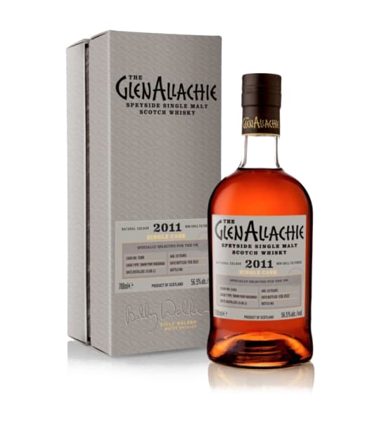 Glenallachie 10 Year Old 2011 Tawny Port Hogshead (cask 5368) 700ml bottle - Scotch Whisky whisky