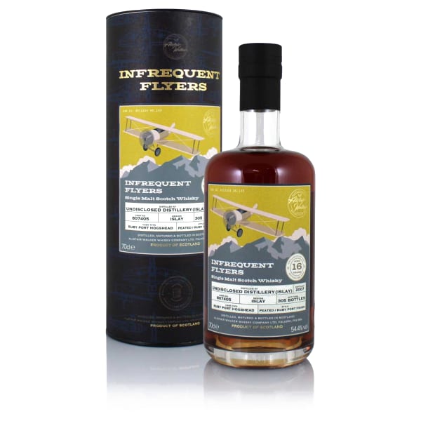 Undisclosed Islay 2007 16 Year Old, Infrequent Flyers Cask #807405 700ml bottle - Scotch Whisky whisky