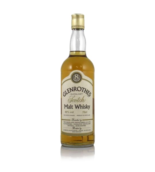 Glenrothes-Glenlivet 8 Year Old 700ml bottle - Scotch Whisky whisky