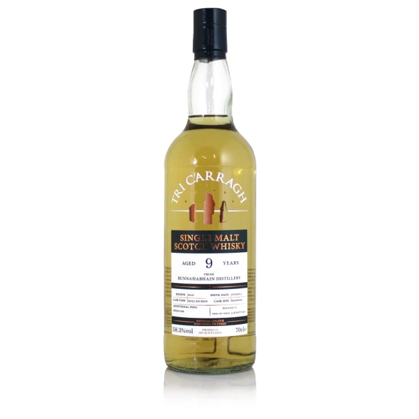 Bunnahabhain 2013 9 Year Old, Tri Carragh Single Cask 700ml bottle - Scotch Whisky whisky