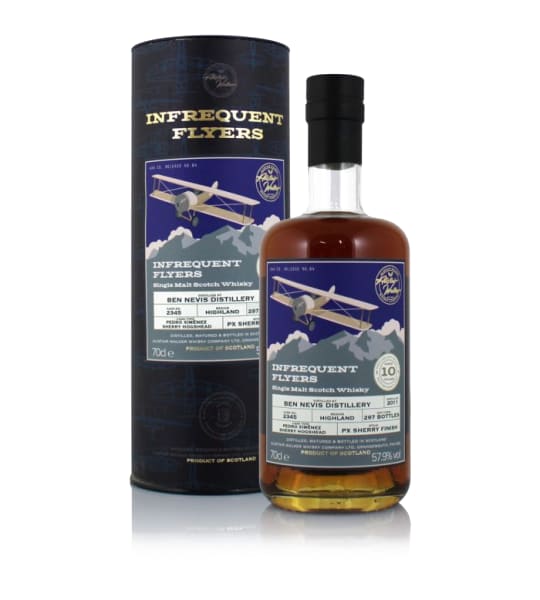 Ben Nevis 10 Year Old 2011 (Cask 2345) - Infrequent Flyers (Alistair Walker) 700ml bottle - Scotch Whisky whisky