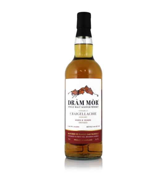 Craigellachie 8 Year Old (Cask 300594) - Dràm Mòr 700ml bottle - Scotch Whisky whisky