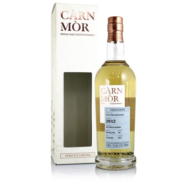 Glen Ord 2012 10yo Bourbon Cask, Carn Mor Strictly Limited 700ml bottle - Scotch Whisky whisky
