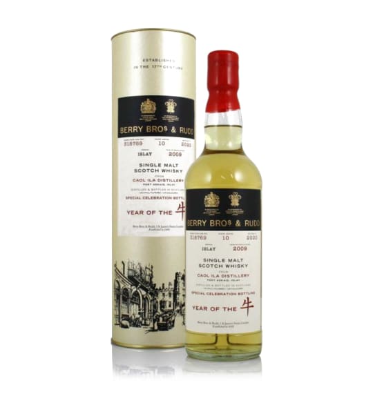 Caol Ila 10 Year Old 2009 (cask 318769) - Berry Bros. & Rudd 700ml bottle - Scotch Whisky whisky