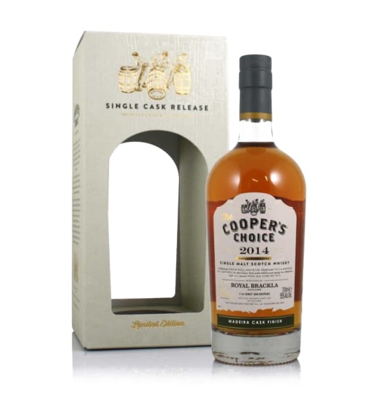 Royal Brackla 7 Year Old 2014 (cask 9373) - The Cooper's Choice (The Vintage Malt Whisky Co.) 700ml bottle - Scotch Whisky whisky