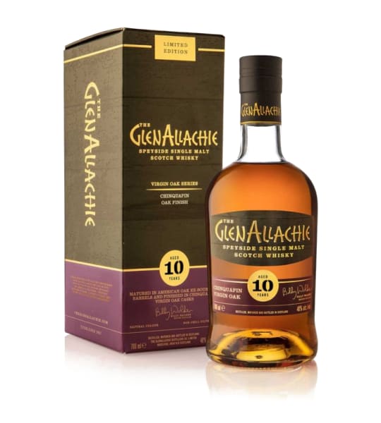 GlenAllachie 10 Year Old Chinquapin Oak Finish 700ml bottle - Scotch Whisky whisky