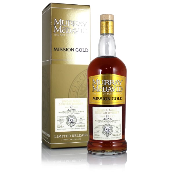 Ledaig 2001 21 Year Old, Murray McDavid UK Exclusive 700ml bottle - Scotch Whisky whisky