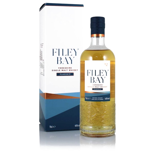 Filey Bay Flagship Single Malt Whisky 700ml bottle - English Whisky whisky